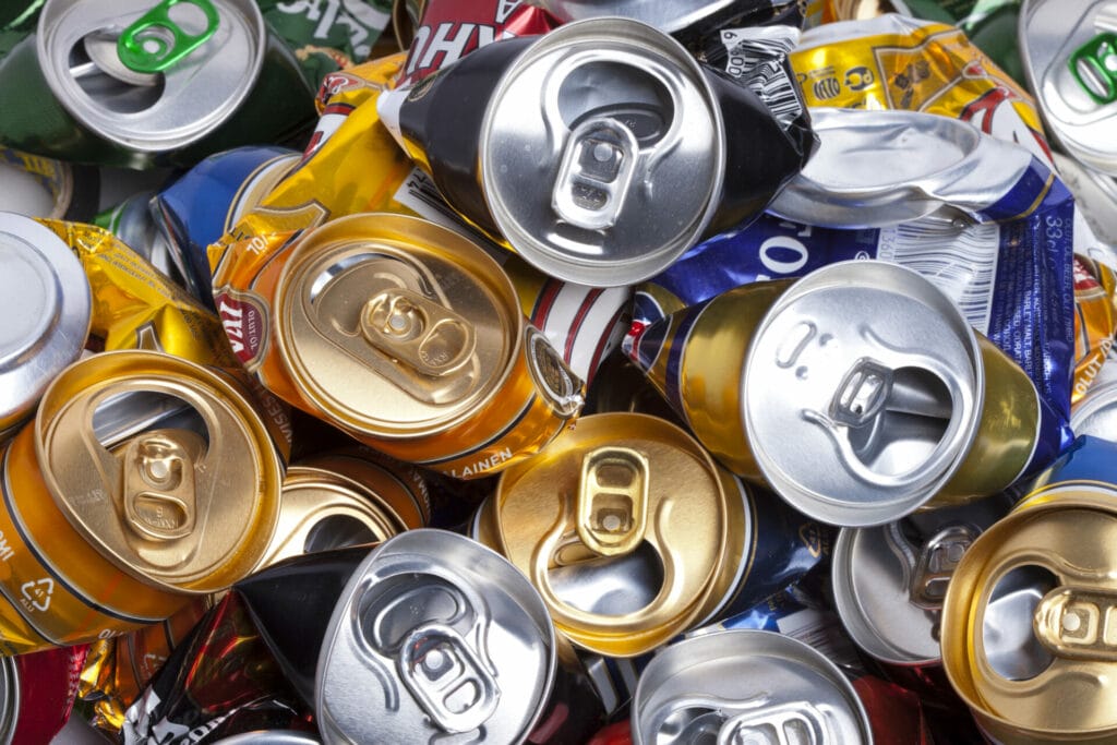 Recycling von Aluminiumdosen – nachhaltige Bierverpackung mit geringem Energieaufwand
